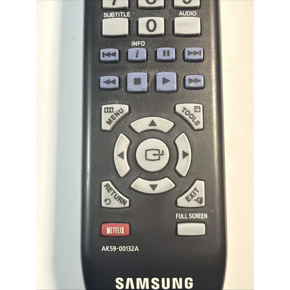 Genuine Samsung AK59-00132A Blu-ray Player Remote Control - Tested & Cleaned